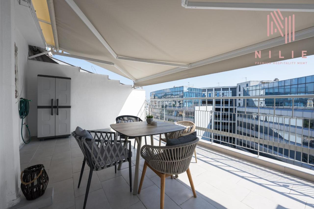 Penthouse Level 7, Nilie Hospitality Mgmt Apartment Tesalonika Bagian luar foto
